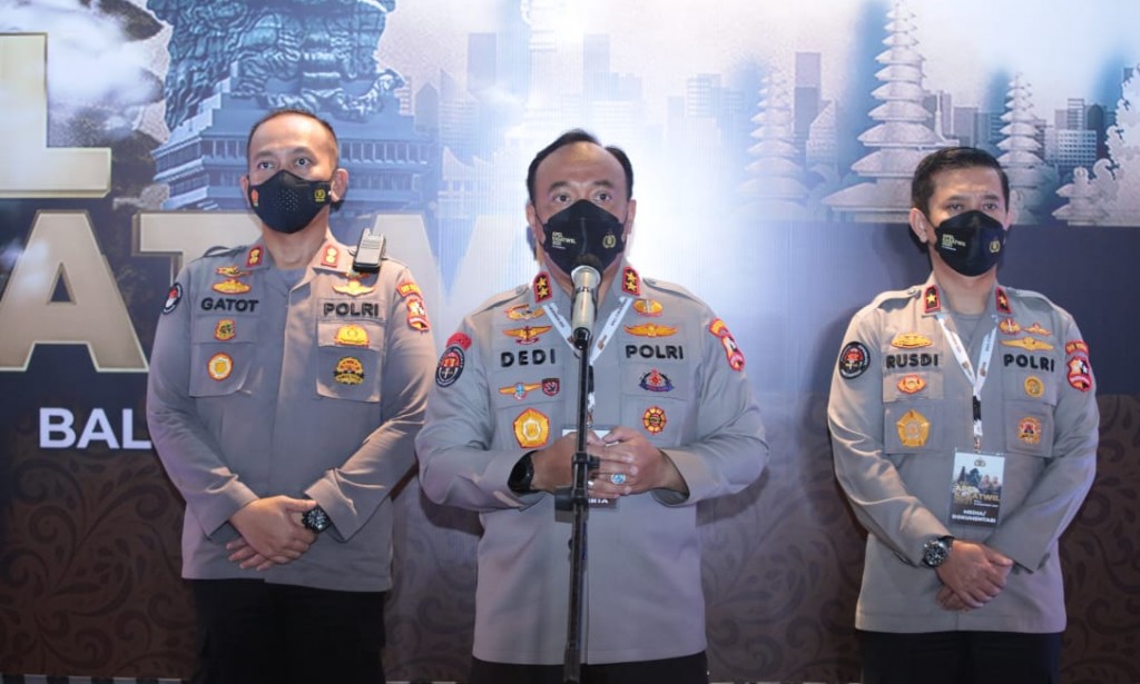 Apel Kasatwil Polri Mantapkan Pengendalian Covid-19 Hingga Persiapan Agenda Kenegaraan