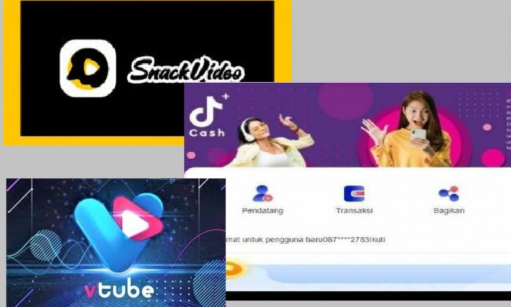 Alasan Snack Video, Vtube dan Tiktok Cash dinyatakan Ilegal