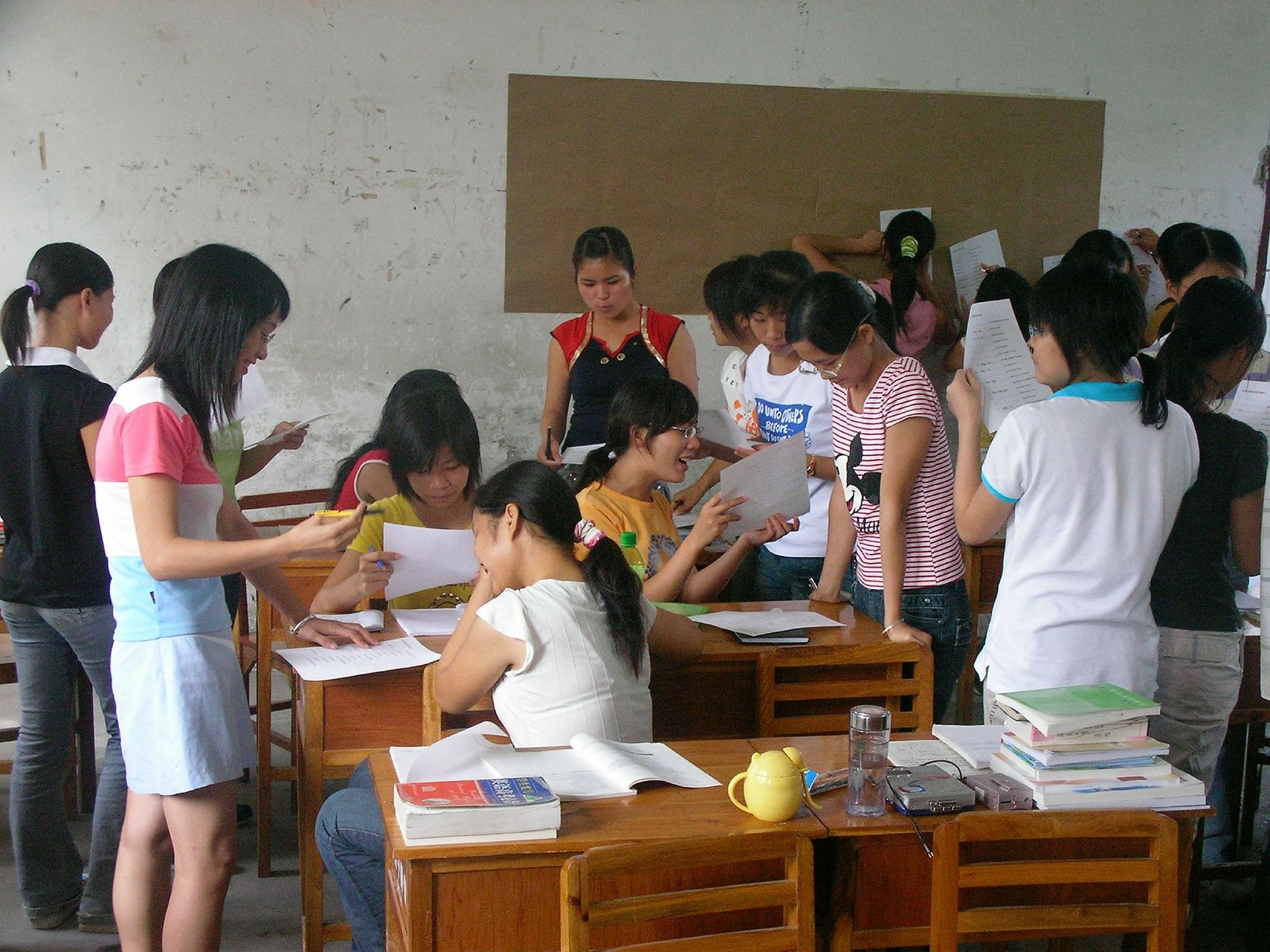 Suasana belajar kelompok