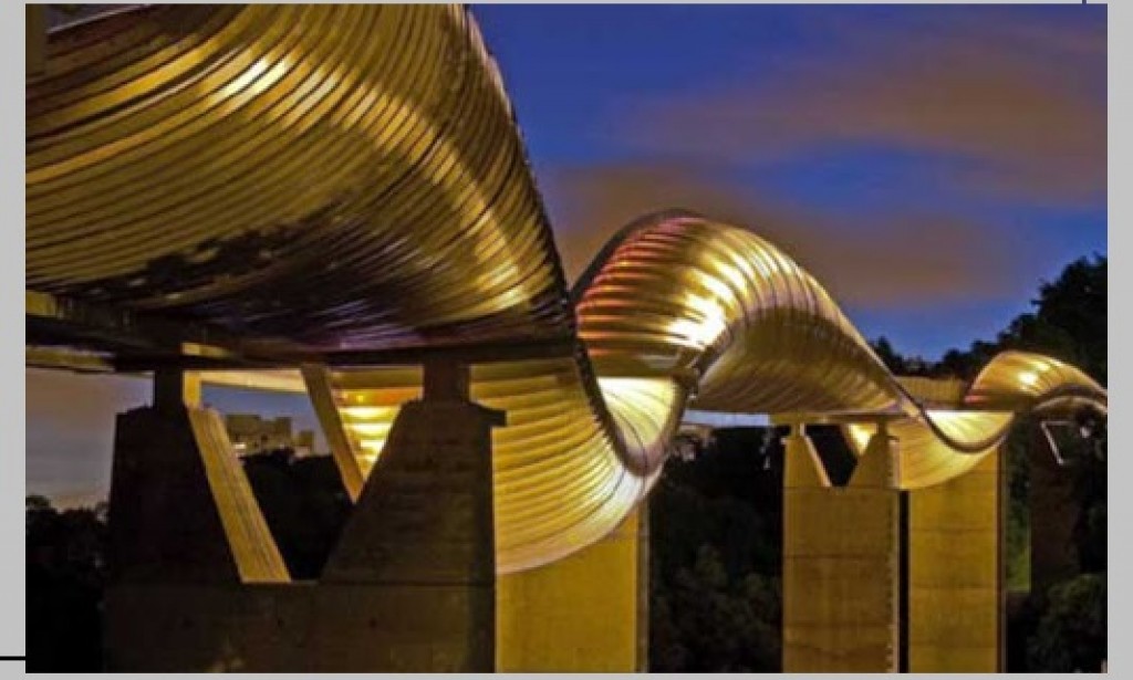 Unik Nih, Jembatan Henderson Wave Singapura