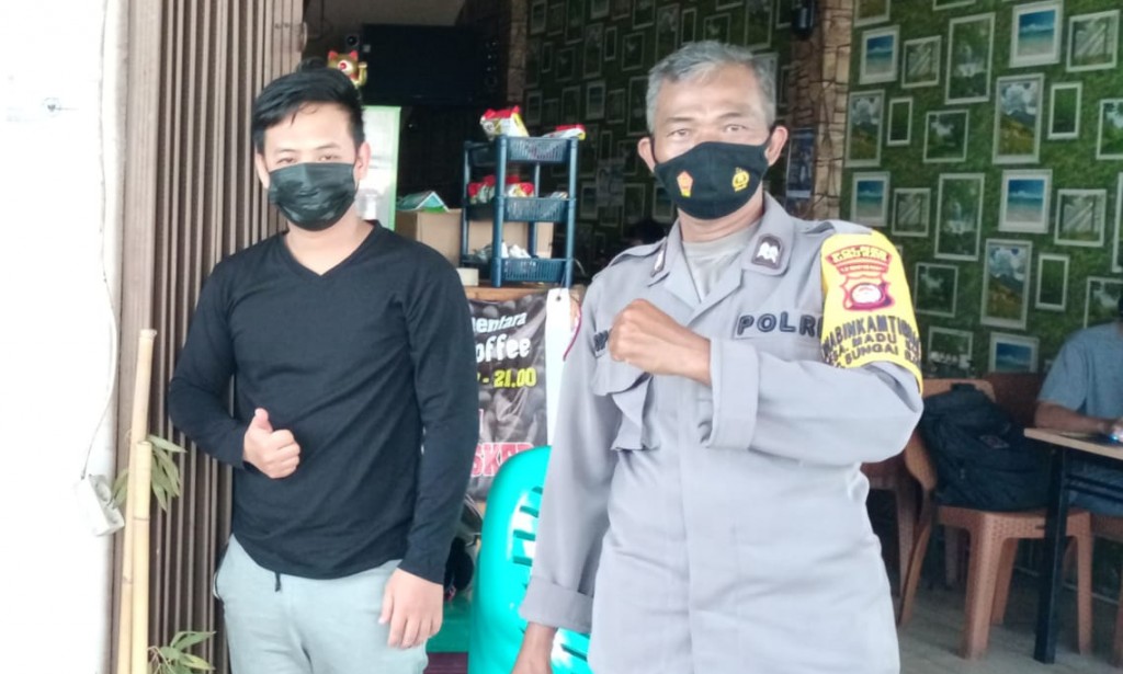 Bhabinkamtimas Desa Madu Sari lakukan giat sambang ke warga binaan