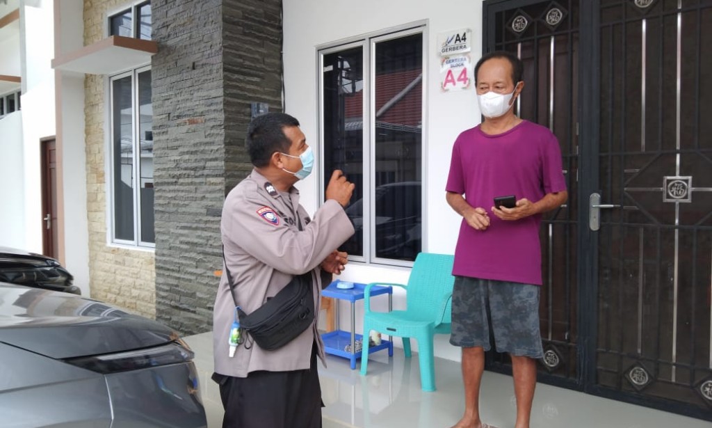 Bhabinkamtibmas Polsek Sungai Raya melaksanakan Sambang Dialogis Kepada warga binaan