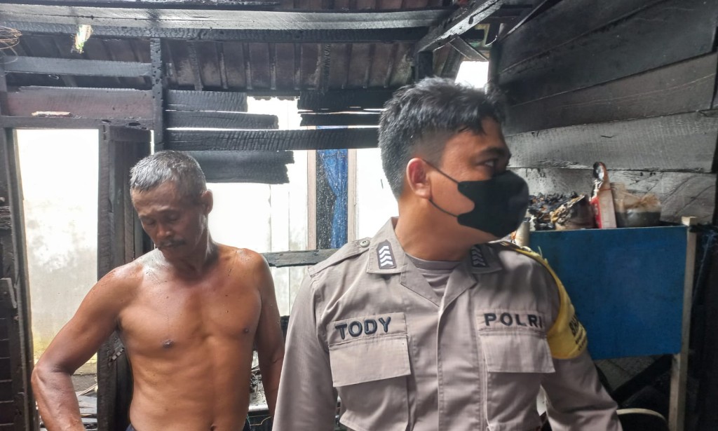Ini penyebabnya Kebakaran Rumah di Gg Bola Desa Limbung Kecamatan Sungai Raya Kab. Kubu Raya.