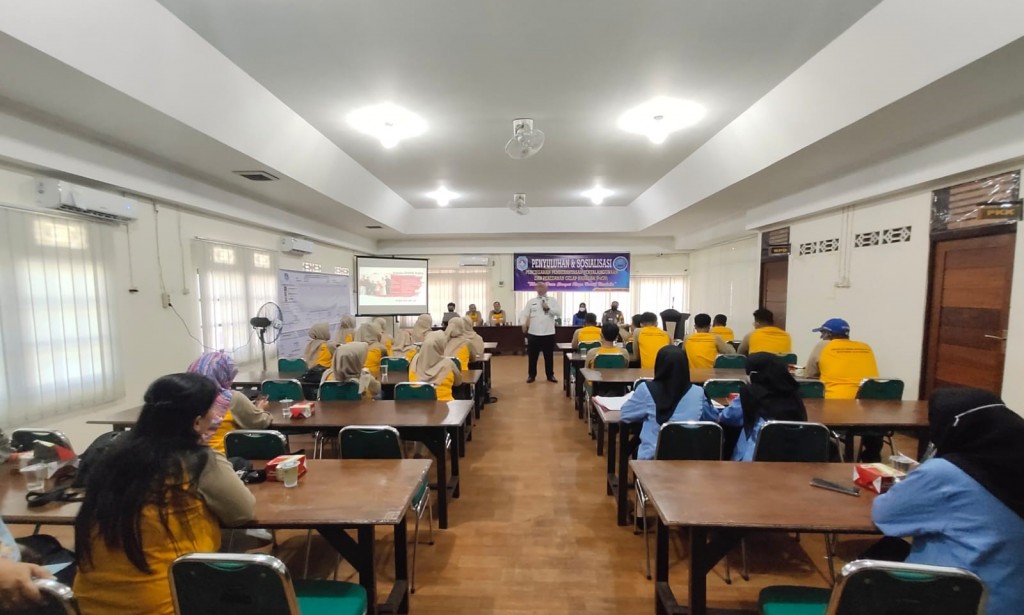 Bhabinkamtibmas Hadiri Giat Penyuluhan dan Sosialisasi dan Pemberantasan Penyalahgunaan Narkoba oleh BNN.
