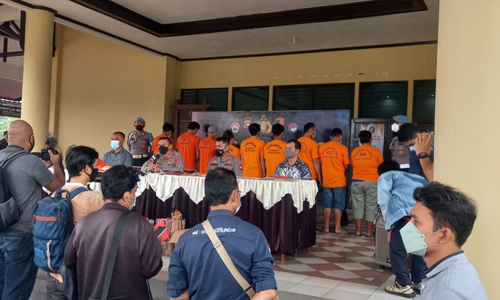 Polres Kubu Raya Berhasil Ungkap 50 Kasus Selama Operasi Pekat Kapuas II..!!!